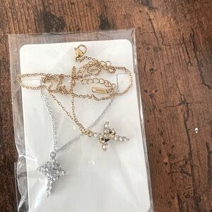Cross necklaces with Crown